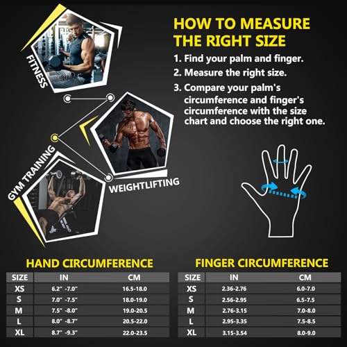 Green Fingerless Weight Lifting Gloves with Wrist Support - Medium