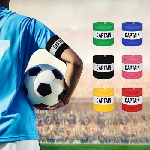 Classic Captain's Armband for Soccer Training - Adult Black