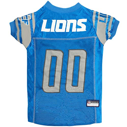 NFL Detroit Lions Dog Jersey - Medium Size Pet Apparel