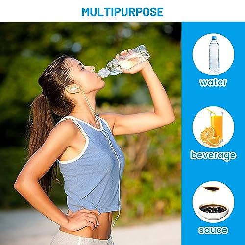 28mm Push Pull Caps - Replacement Tops for Water Bottles, 10PCS