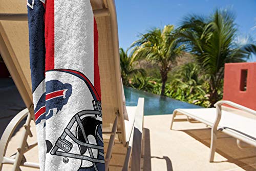 Buffalo Bills Beach Towel 30" x 60" - Soft & Durable