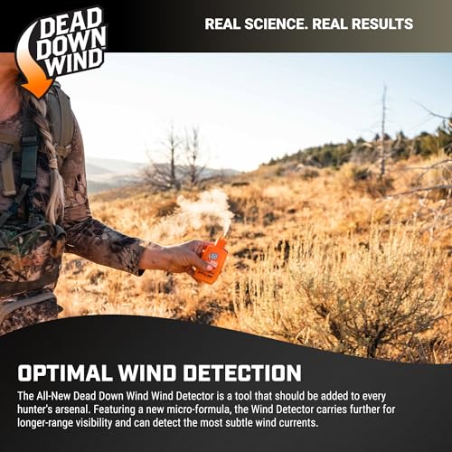 Scent-Free Hunting Wind Detector - Long-Range Odorless Wind Indicator
