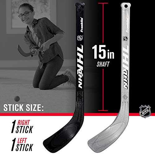 Mini Hockey Goal Set with Sticks & Foam Balls - Portable Fun