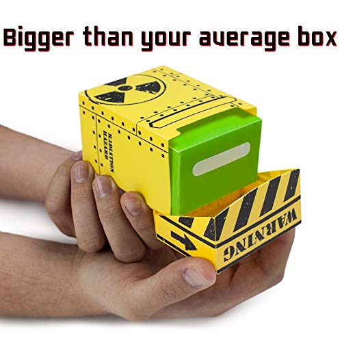 Big Box Card Deck Box with Divider - Light Green - UFO