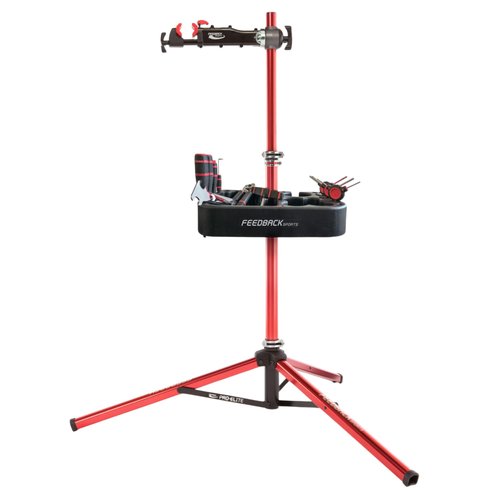 Feedback Sports | Tool Tray For Bike Repair Stands | Compatible W Upright Repair Stands | Black