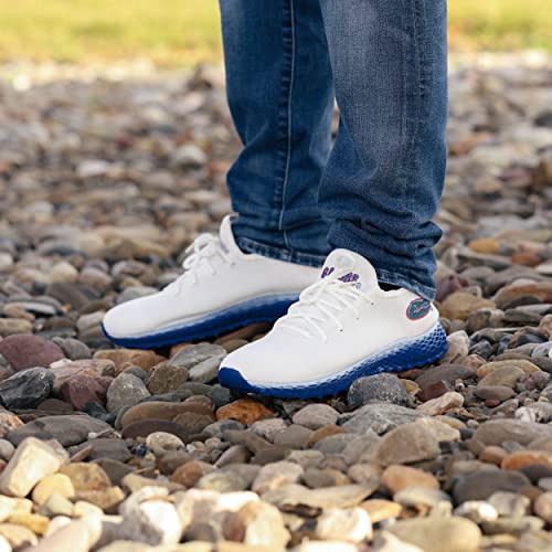 NCAA Team Logo Athletic Sneakers for Men - Casual Sports Shoes