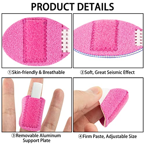 Adjustable Finger Splints - 8pcs Trigger Finger Brace Set