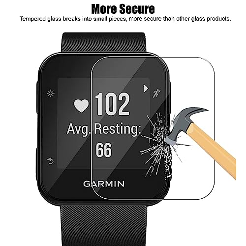 Garmin Forerunner 35 Screen Protector - 4 Pack Tempered Glass