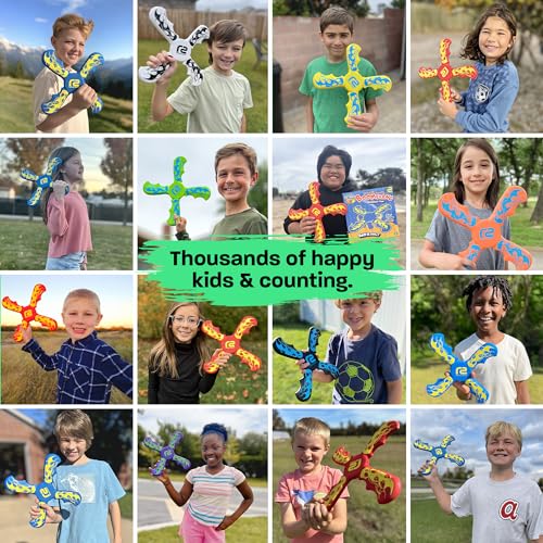 Durable EVA Foam Boomerang - Safe Outdoor Fun Toy for Kids