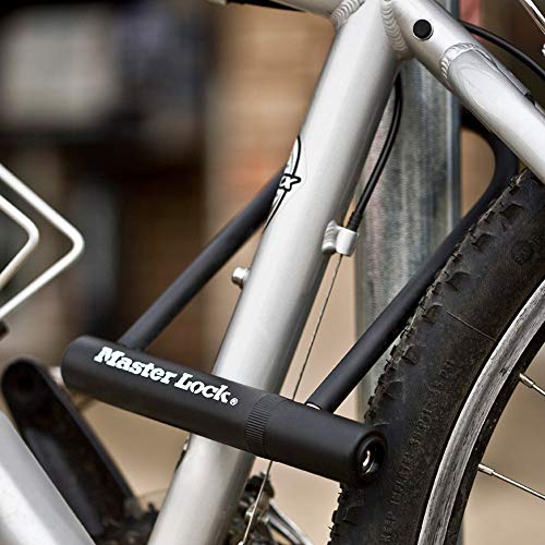 7-1/4 Inch U-Lock Keyed Bike Lock - Anti-Theft Security Device