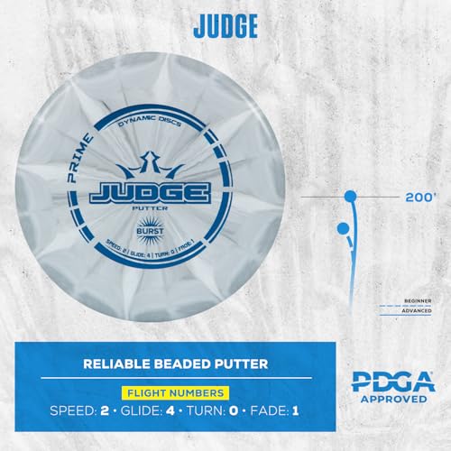 Dynamic Discs Prime Burst 5-Disc Starter Set | Judge & Truth + 3 More (5-Discs)