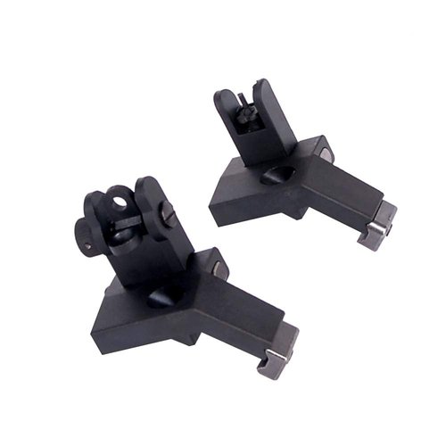IORMAN Ultralight Flip Up Sight 45 Degree Offset Rapid Transition Front and Backup Rear Sight