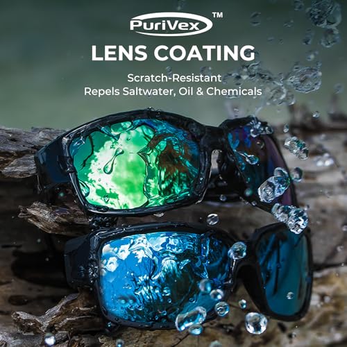 Polarized Sport Sunglasses with UV Protection for Driving & Fishing