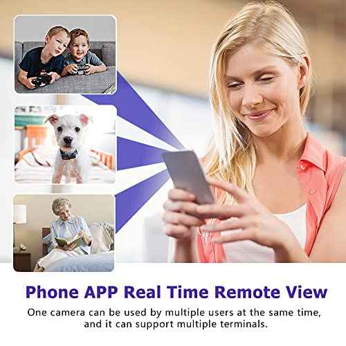Spy Camera 1080P Indoor Hidden Camera Wireless, Mini Cameras, Home Security Cameras with Motion Detection, Night Vision, App Control Door SpyCamara
