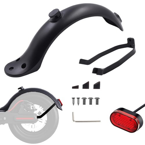 Kucehiup Rear Scooter Fender Bracket Scooter Mudguard Replacement Accessory Compatible for Xi-ao-m-i M-365/Pro 1S