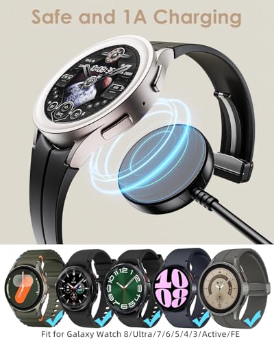 2-Pack USB Charging Docks for Samsung Galaxy Watch Series