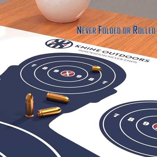 Shooting Paper Targets - 12x18 Inch Silhouette, 25 Pack