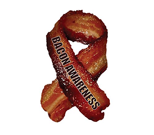 Bacon Awareness Decal - Funny Indoor/Outdoor Sticker