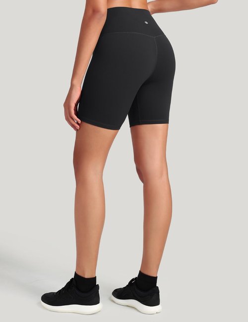HeyNuts Pro Biker Shorts - High Waisted Compression Workout Shorts | 4''/6'' Sizes Available