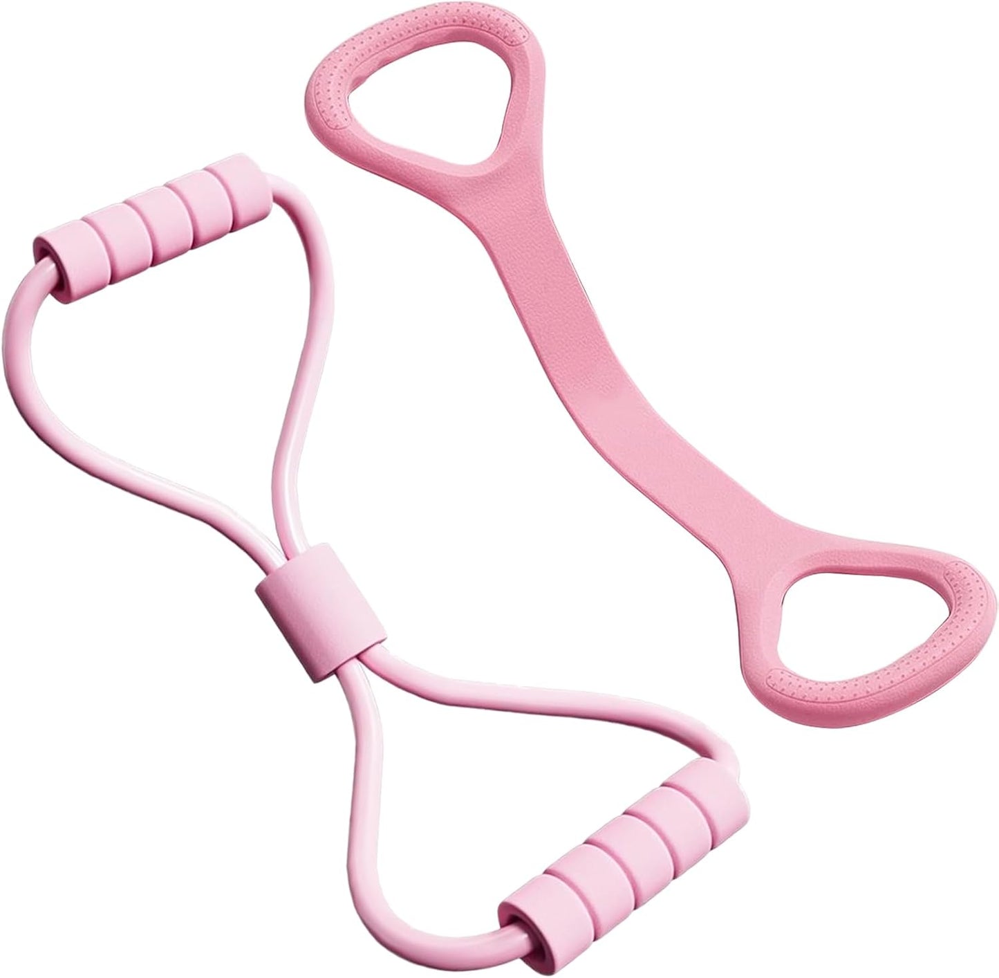 Skiennix Figure 8 Resistance Bands - 2 Pack Workout Stretch Bands for Yoga & Physical Therapy