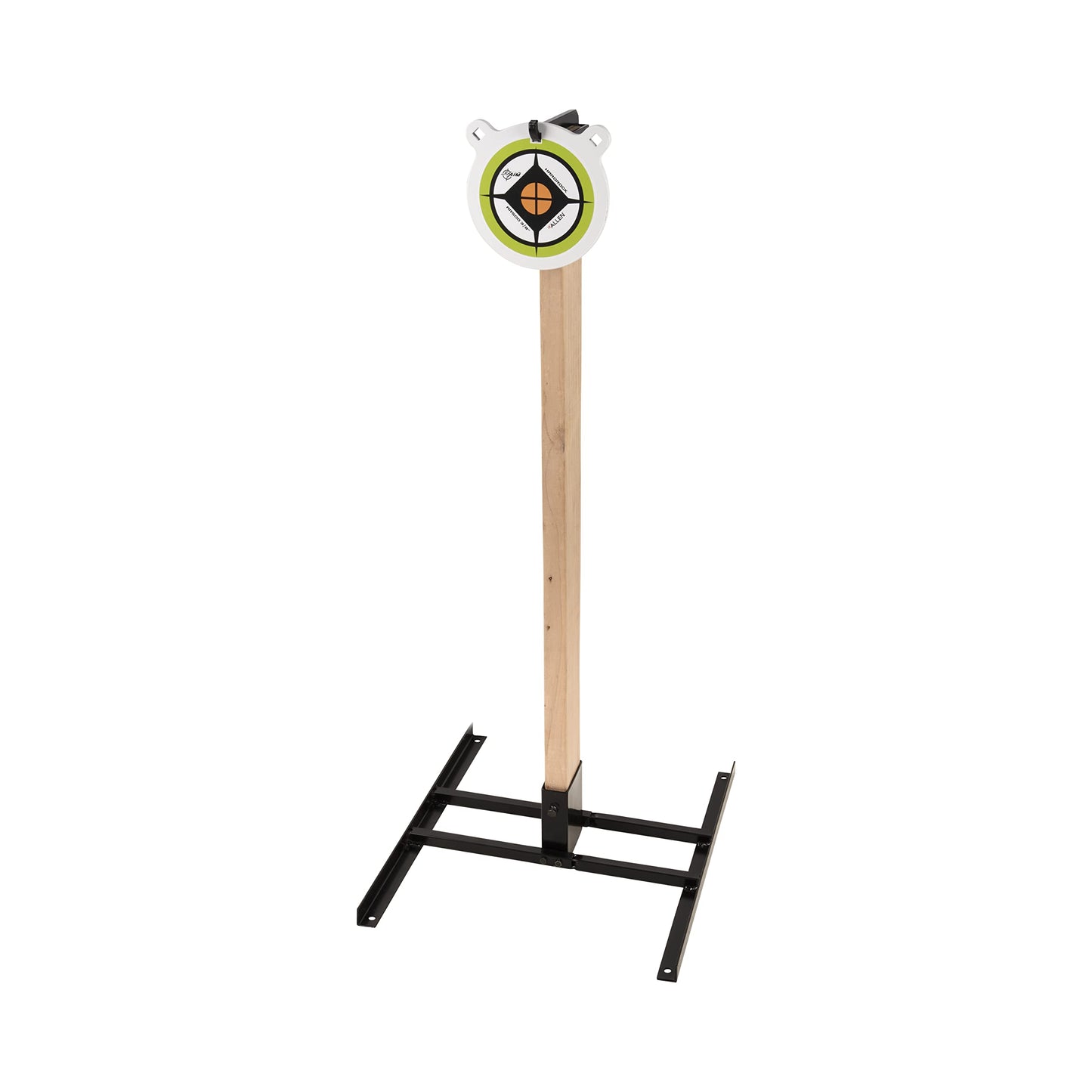 Allen Company EZ Aim Steel Target Stand Base, for 2 x 4 Lumber, Black