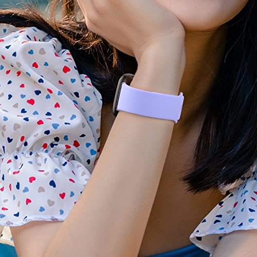 3 Pack Soft Sport Watch Bands for Smart Watches - Lavender, Large