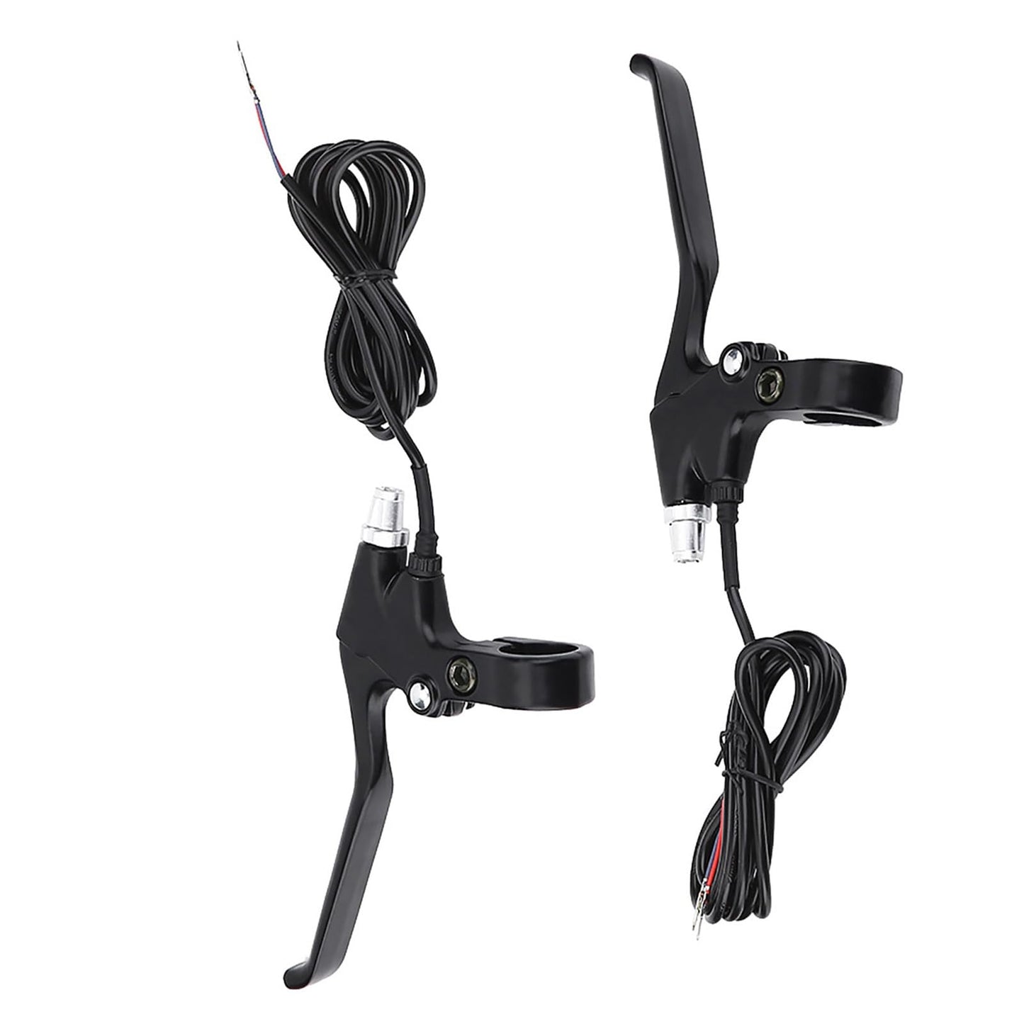 Bicycle Brake Lever, Universal Fit Aluminum Alloy Brake Kit for 22.5mm Handlebar 5ft Cable for Mountain Bikes Road Cyclists Commuters Urban Riders