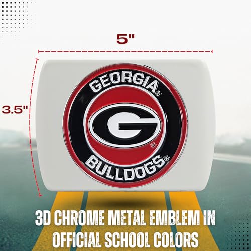 University of Georgia Bulldogs Hitch Cover - 3D Team Logo