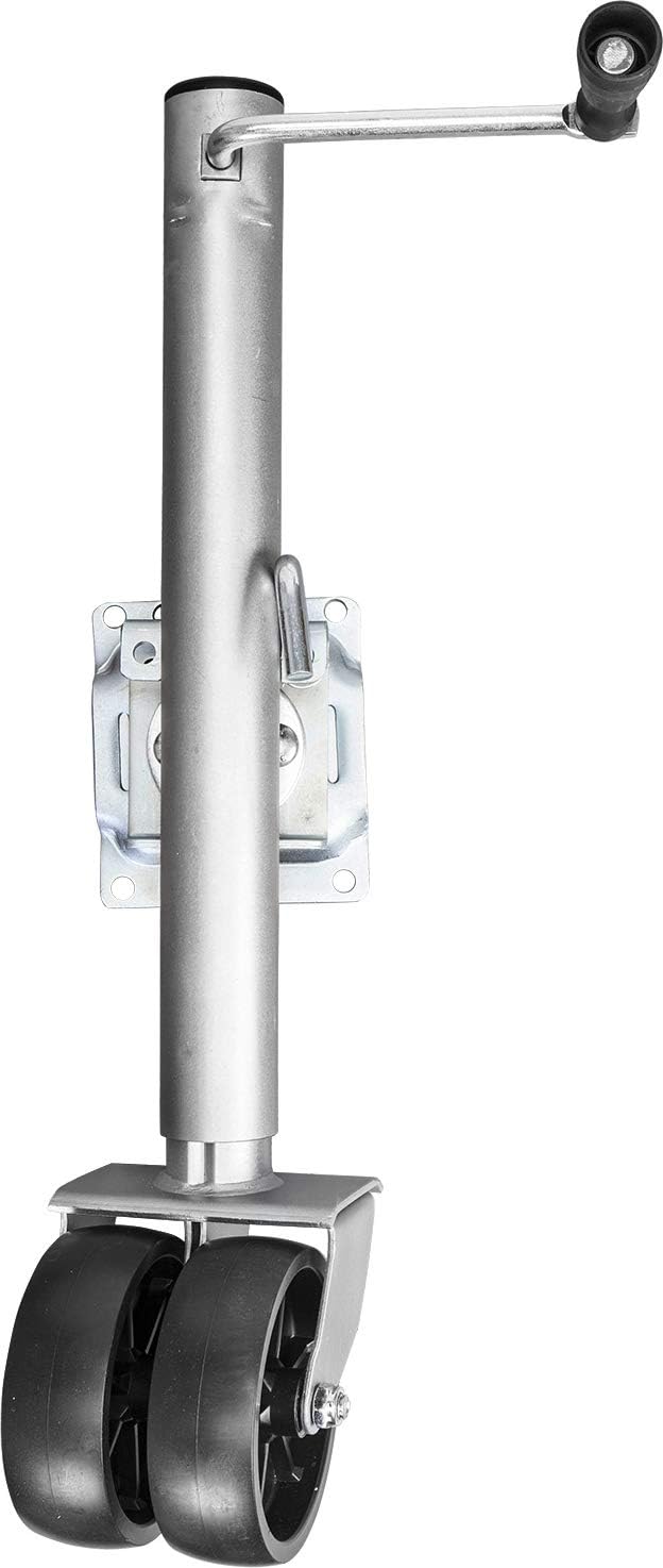 Big RED 1500 Lbs Capacity Boat Trailer Jack - Dual Wheel, 6 Inch, Swing-Back Design | ATR39002R