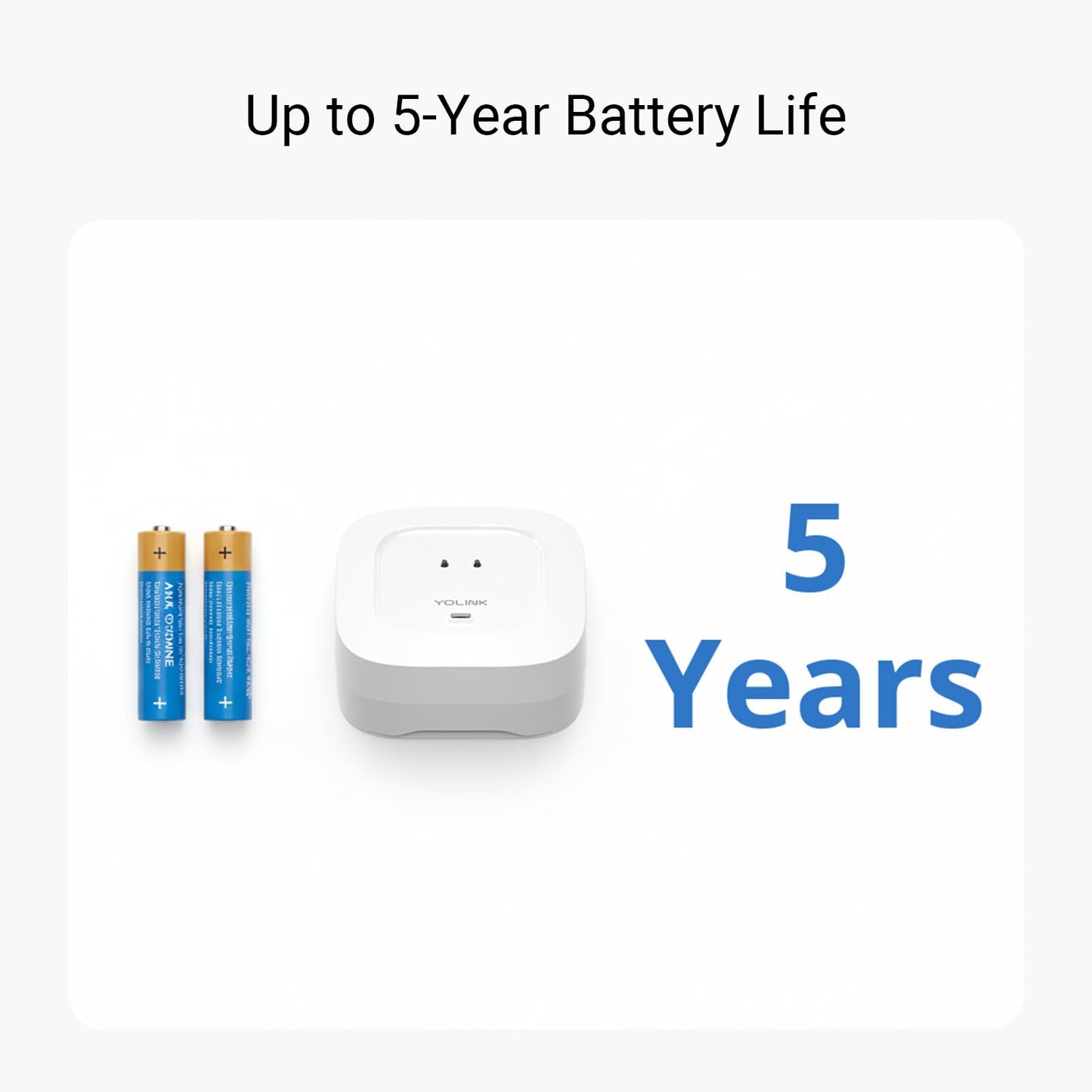 YoLink Water Leak Starter Kit: Hub + 4 Leak Sensor 4 (105 dB Siren), LoRa Long-Range, App/SMS/Email Alerts, D2D Offline, 2 AAA Up to 5-Year Battery, Compatible with Alexa/IFTTT/Home Assistant