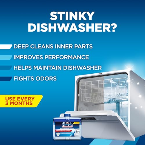 Dishwasher Cleaner Liquid - Deep Clean Grease & Limescale - 8.45 Fl Oz