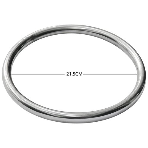 Wing Chun Stainless Steel Ring for Martial Arts Training, Durable and Rust-Resistant, Ideal for Kung Fu, Fitness, and Strength Conditioning