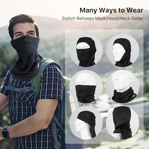 Waterproof Thermal Balaclava Ski Mask - Inky Black