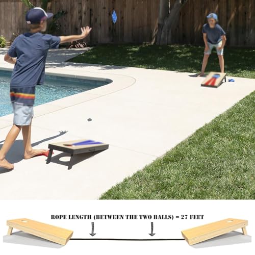 Cornhole Boards Distance Setup Tool, Game Measuring Device,