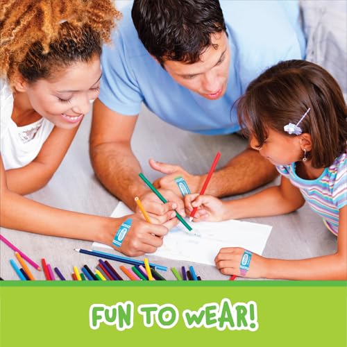 Crayola Shaped Neon Kids Adhesive Bandages, 100 Count