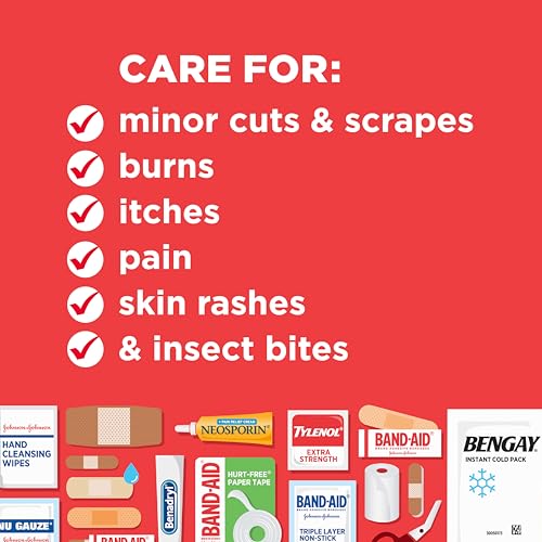 Portable Compact First Aid Kit - 160 Piece Emergency Supplies