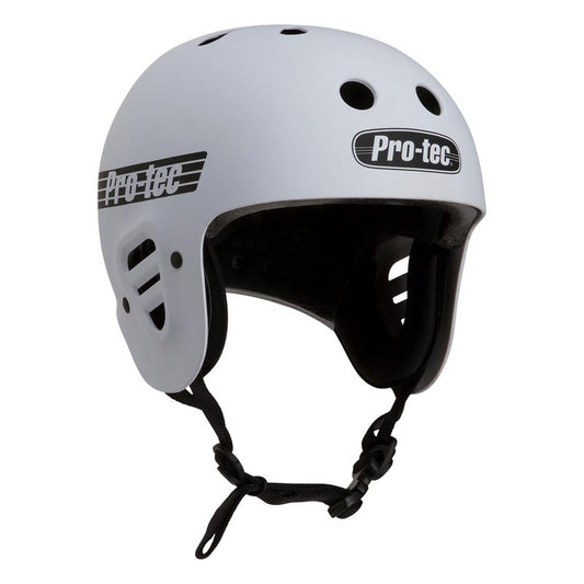Pro-Tec Full Cut Certified Skateboard Helmet, Ideal for Skateboarding, Bicycling, BMX and Roller Skating, Small – White Matte