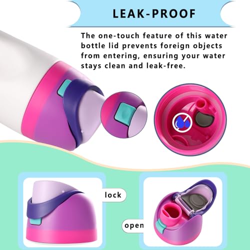 Replacement Lid for Owala FreeSip Water Bottles - Leakproof, BPA-Free
