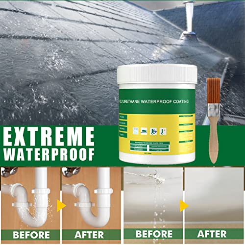 XIRUJNFD Waterproof Insulating Sealant, Invisible Waterproof Anti-Leakage Agent, Waterproof Sealant, Repair Leaks Anywhere in Seconds (100g,1Pc)