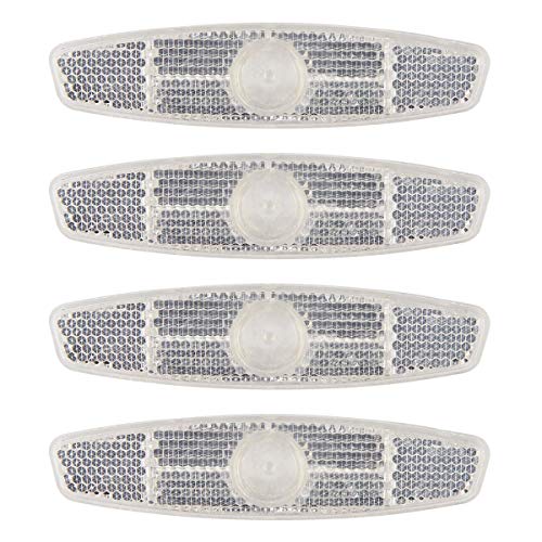 Bicycle Wheel Spoke Reflectors - Safety Warning & Decorative Bike Clips