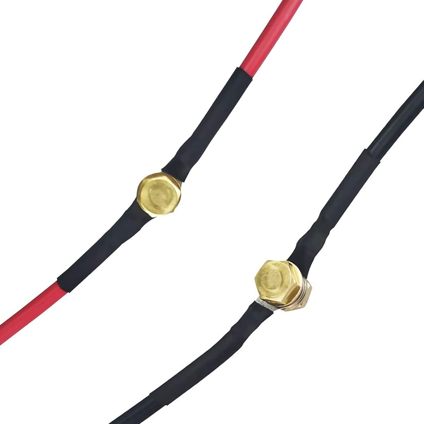 Skiennix Trolling Motor Battery Cable Extension Kit - 8AWG 50Amp with Terminals for Fishing Boats