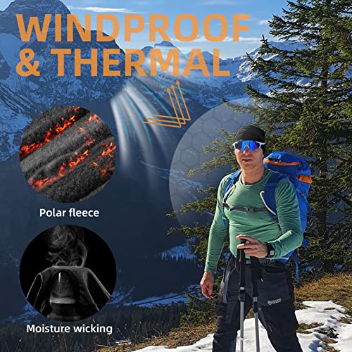 Men's Winter Cycling Cap - Windproof Thermal Helmet Liner