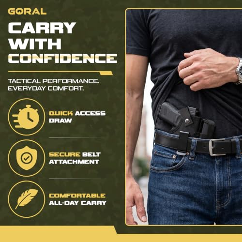 Universal Concealed Carry Holster for Compact & Subcompact Pistols