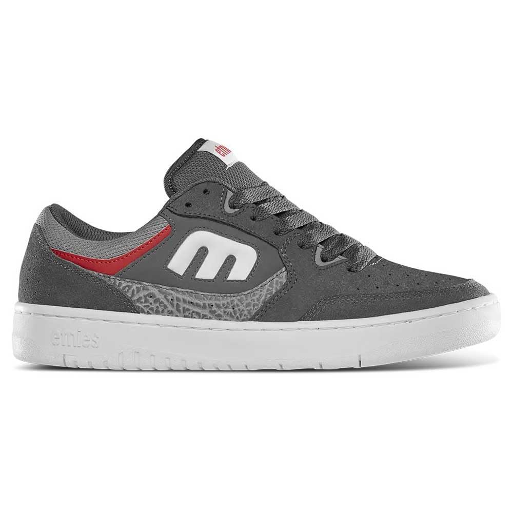 Etnies Men's Loot Grey/Light Grey/Red 8 Medium