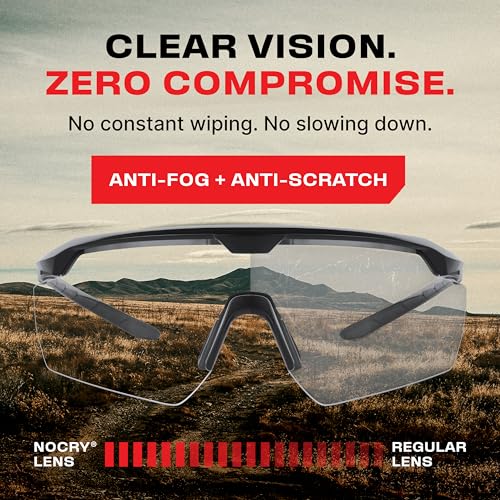 Ballistic Shooting Glasses - Clear Tactical Eye Protection