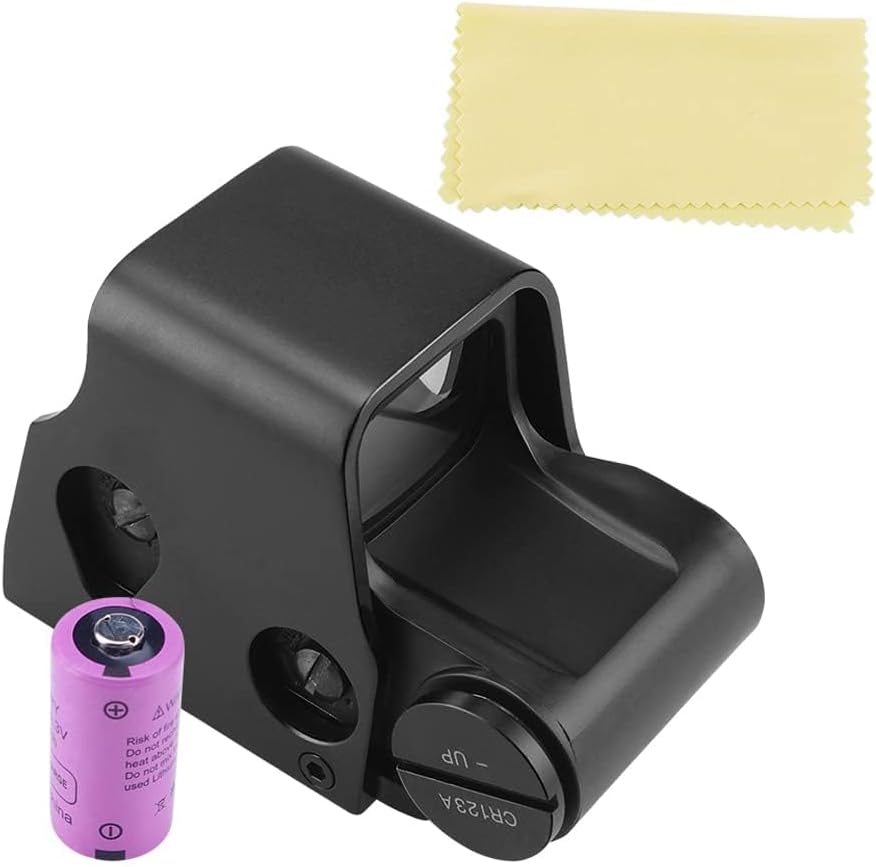 Metal 553 Red Green Dot Sight - 558 Holographic Reflex Optical Scope with NV Function & 20mm Rail Mount