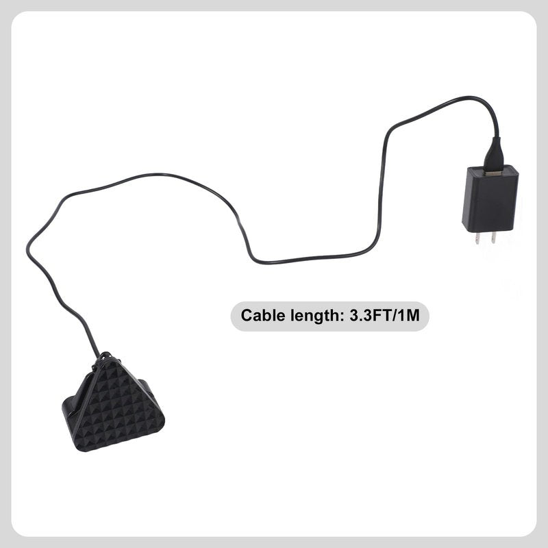 Glasses Charger for Meta, Black Smart Glasses Charging Dock with Adapter for Fast Magnetic Charging Station RW4008 RW4006