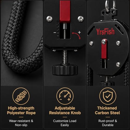 Endless Rope Trainer - Adjustable Resistance Home Gym Machine