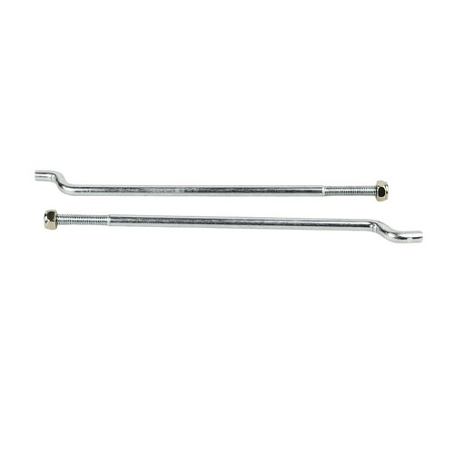 HOGUCAL Golf Cart Battery Hold Down Plate with Rods Kit for EZGO 1994 up 70045G01 01101G01 2 Pcs Hold Down Rods Durable Battery Securement Accessories for EZGO Golf Carts