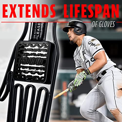 Youth Franklin Sports Batting Glove Aerator Inserts - Dries Sweat & Eliminates Odor - Fits Baseball, Softball, Football, Golf & Work Gloves
